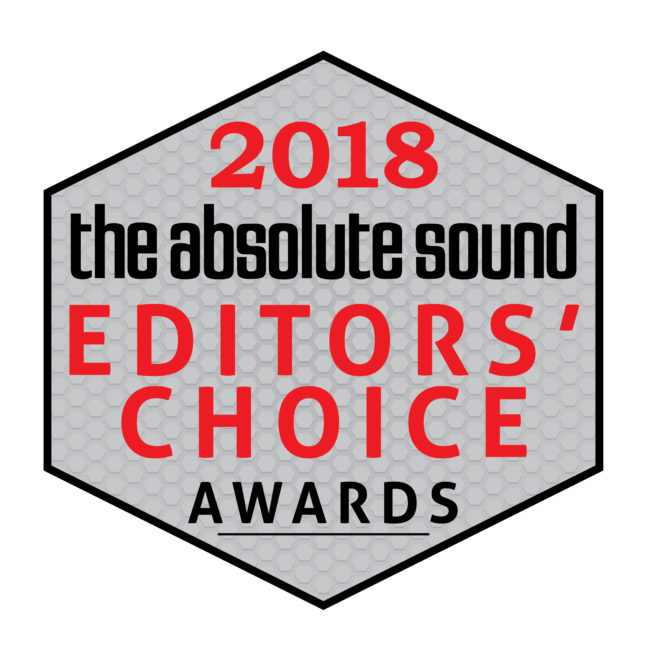 The Absolute Sound Editors Choice Award 2018 für Audionet MAX