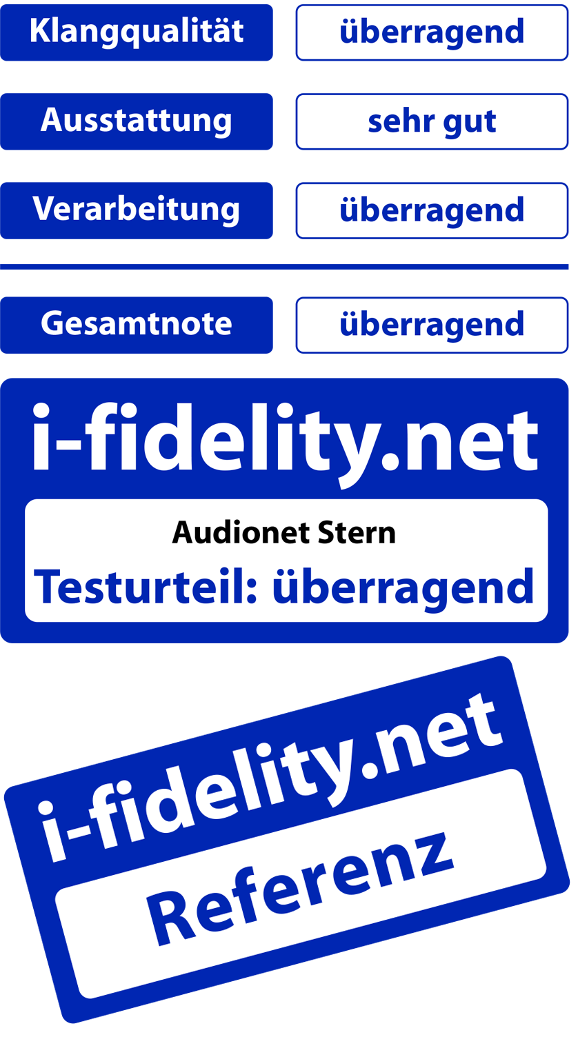 Audionet STERN i-fidelity.net Testurteil überragend